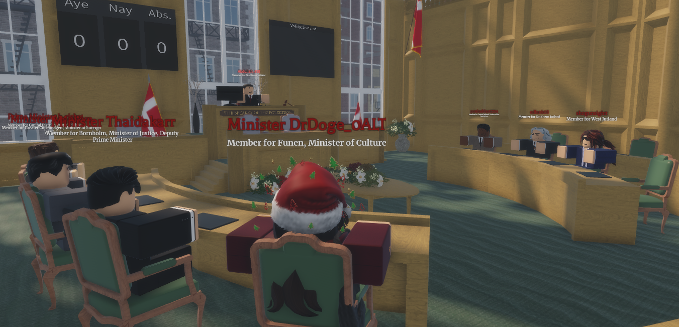 Parliament chamber
